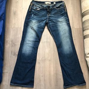 BKE boot cut jeans. 34L